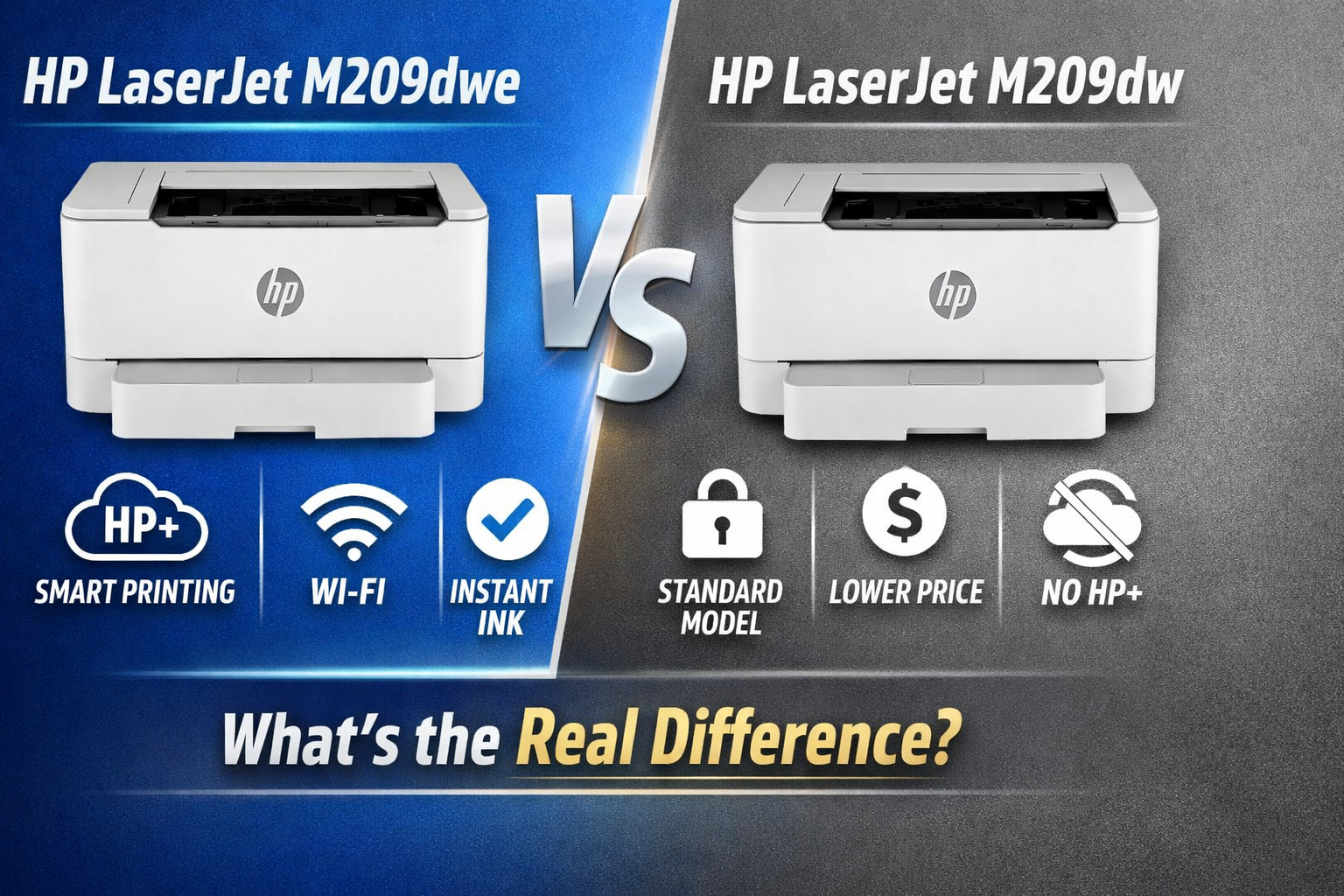 HP LaserJet M209dwe vs M209dw – Which Printer Should You Buy?