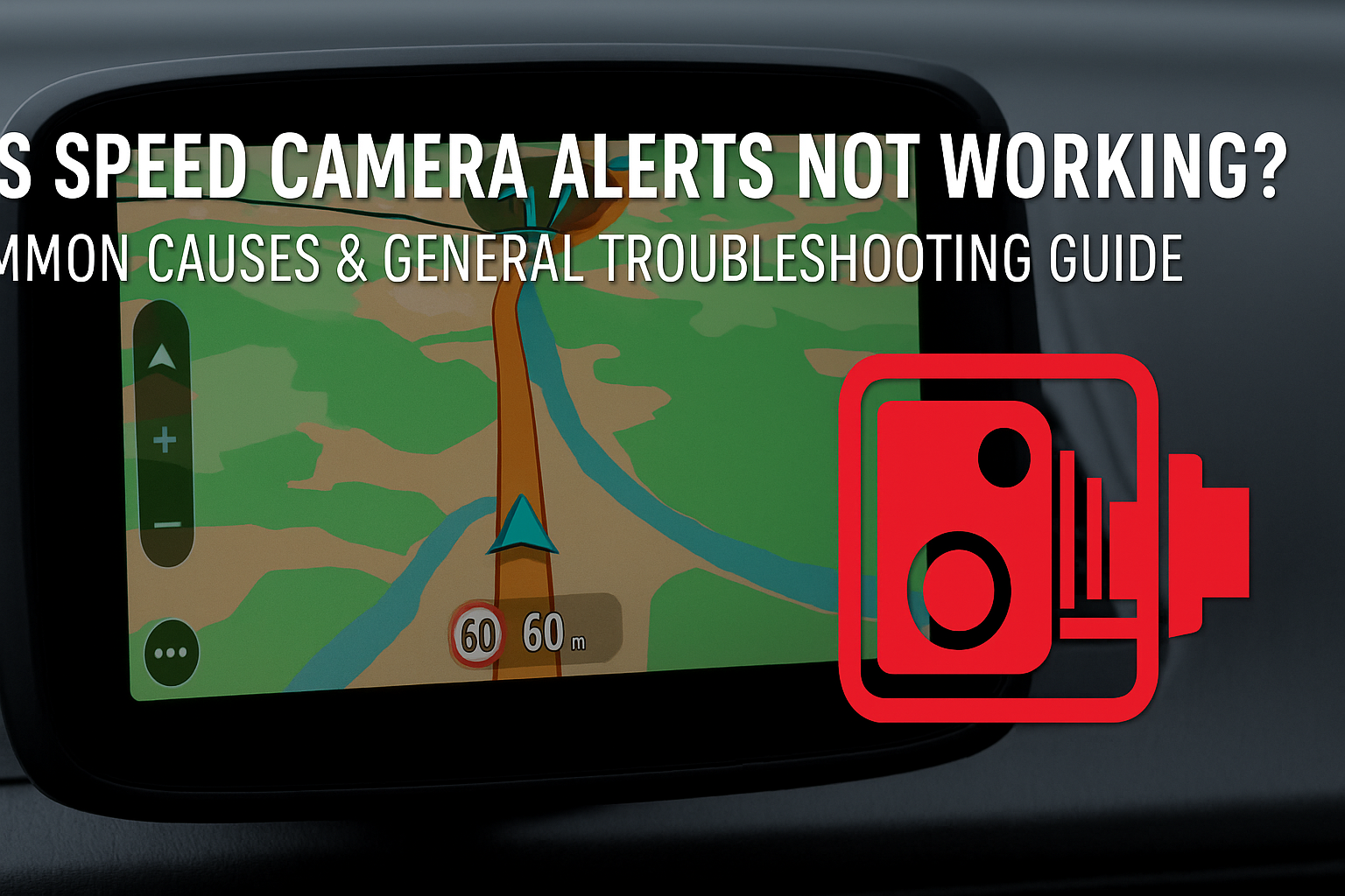 GPS Speed Camera Alerts Not Working? Common Causes & General Troubleshooting Guide