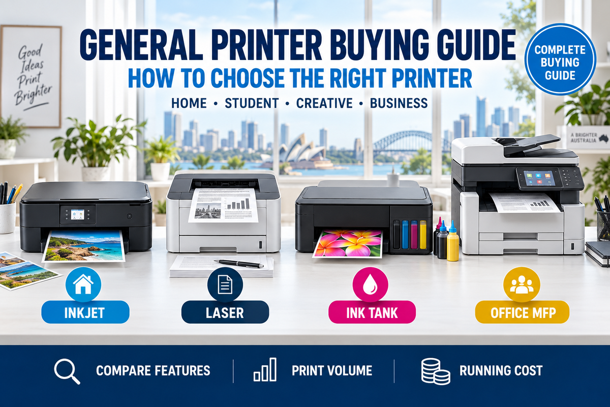 General Printer Buying Guide: How to Choose the Right Printer for Your Needs