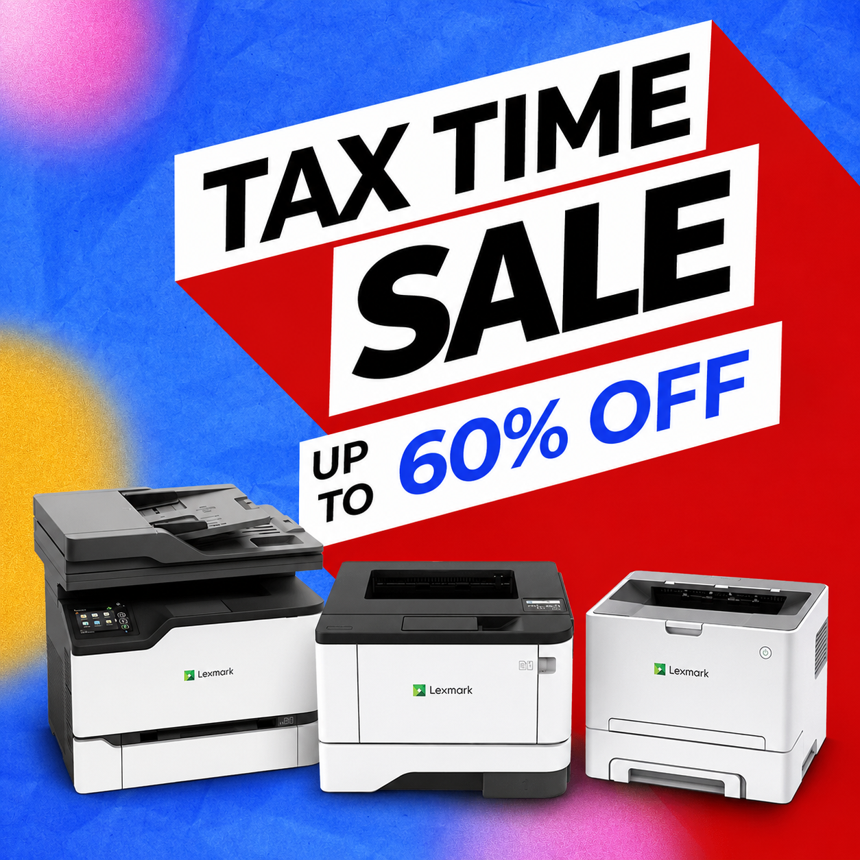 Tax time Sale - Save up to 60%