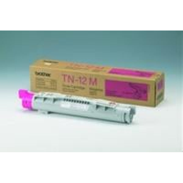 1 X Genuine Brother Tn-12M Magenta Toner Cartridge -