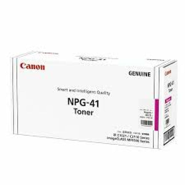 1 X Genuine Canon Tg-41M Magenta Toner Cartridge Npg-41 (6K Pages) -