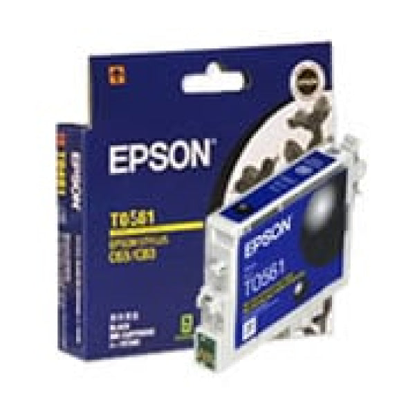 1 X Genuine Epson T0561 Black Ink Cartridge -