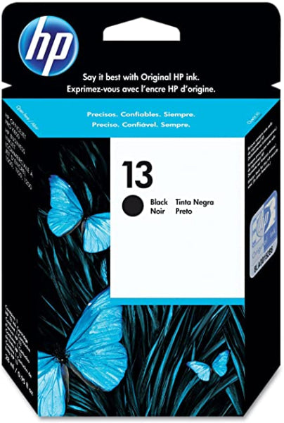 1 X Genuine Hp 13 Black Ink Cartridge C4814A -