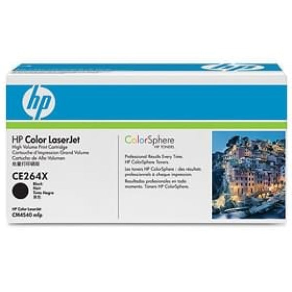 1 X Genuine Hp Ce264X Black Toner Cartridge 646X -