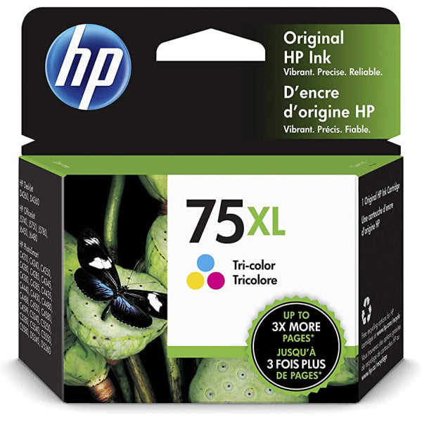 1 X Genuine Hp 75Xl Colour Ink Cartridge Cb338Wa -