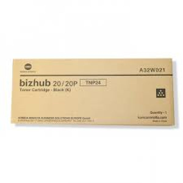 1 X Genuine Konica Minolta Bizhub 20P Toner Cartridge Tnp24 A32W041 -