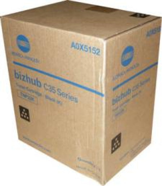 1 X Genuine Konica Minolta Bizhub C35 Black Toner Cartridge Tnp22K A0X5192 -