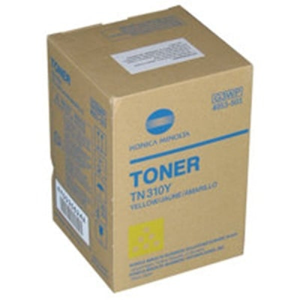 1 X Genuine Konica Minolta Bizhub C350 C351 C450 Yellow Toner Cartridge Tn310Y 4053503 -