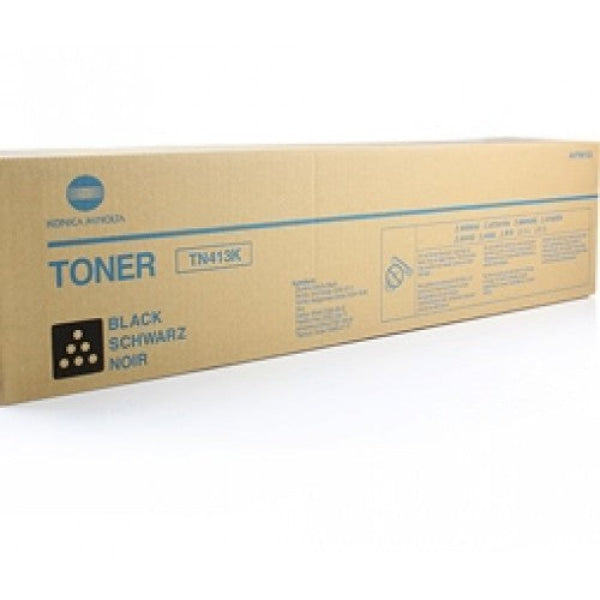 1 X Genuine Konica Minolta Bizhub C452 Black Toner Cartridge Tn413K A0Tm151 -