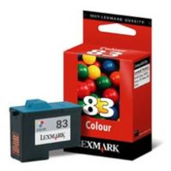 1 X Genuine Lexmark #83 Colour Ink Cartridge 18L0042 -