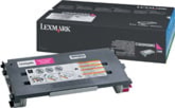 1 X Genuine Lexmark C500 X500 X502 Magenta Toner Cartridge High Yield -