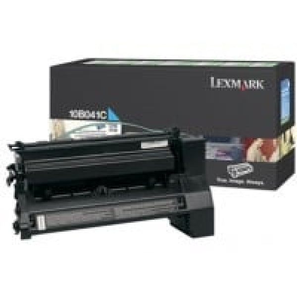 1 X Genuine Lexmark C750 Cyan Toner Cartridge Return Program -