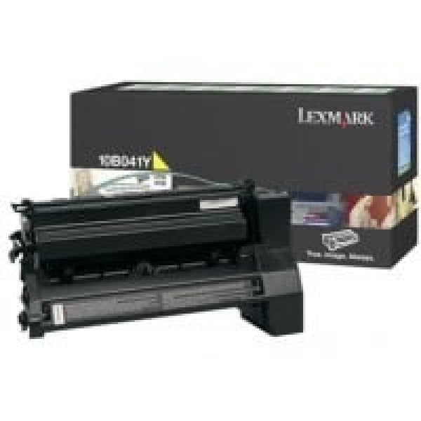 1 X Genuine Lexmark C750 Yellow Toner Cartridge Return Program -