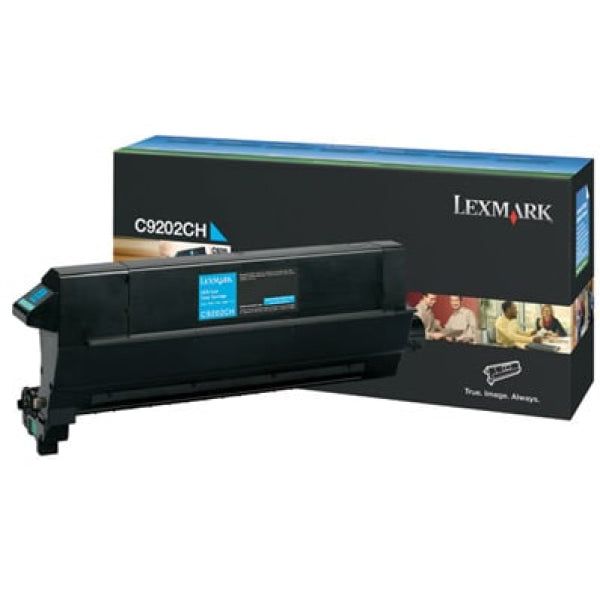 1 X Genuine Lexmark C920 Cyan Toner Cartridge -