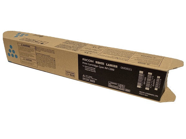 1 X Genuine Ricoh Im C300F C400F Cyan Toner Cartridge 842387 -
