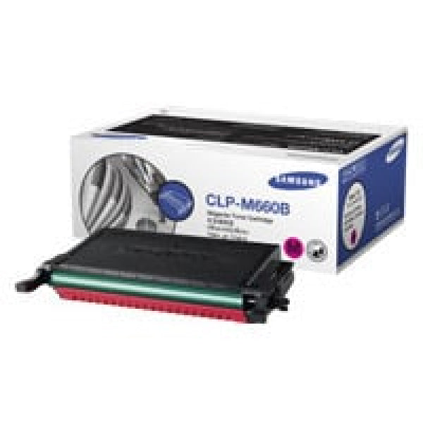 1 X Genuine Samsung Clp-610 Clp-660 Clx-6210 Clx-6240 Magenta Toner Cartridge Clp-M660B St925A -