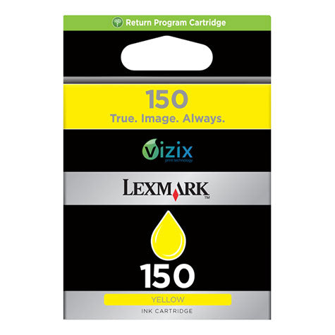 Lexmark #150 Yellow Ink Cartridge (14N1610AAN)