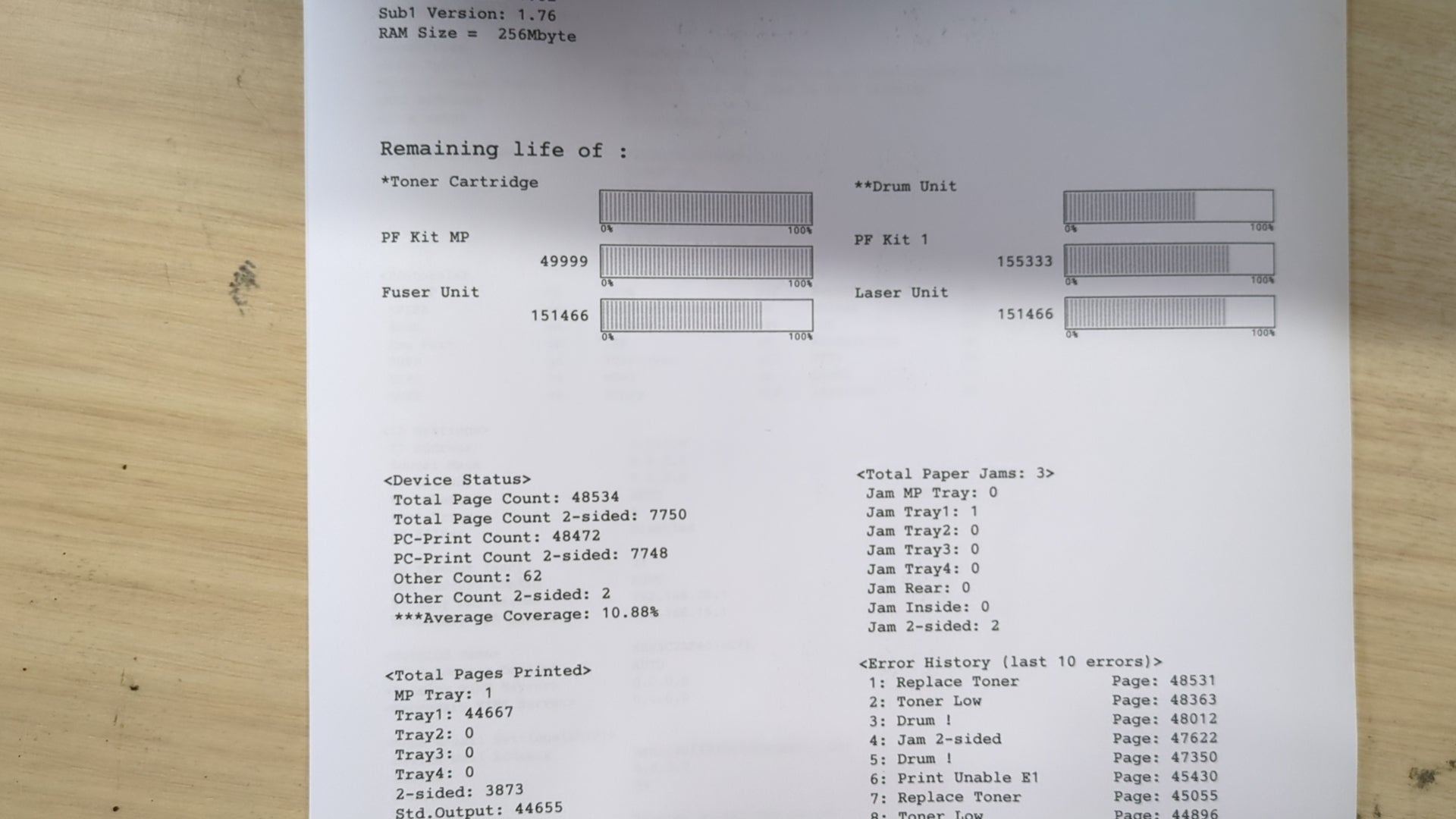 *RFB* Brother HL-L6200DW Mono Laser Printer+Genuine TN-3440 Toner Bundle *Ex-Leasing Unit*