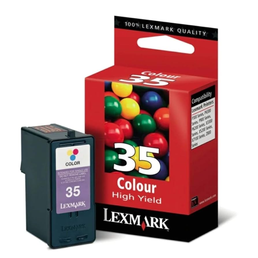Genuine Lexmark #35 High Yield Color Ink Cartridge (18C0035A)