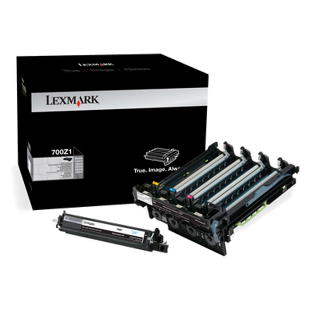 Lexmark Genuine BLACK Imaging Unit for CS/CX31x, 41x & 51x Printer Series (70C0Z10) 40K