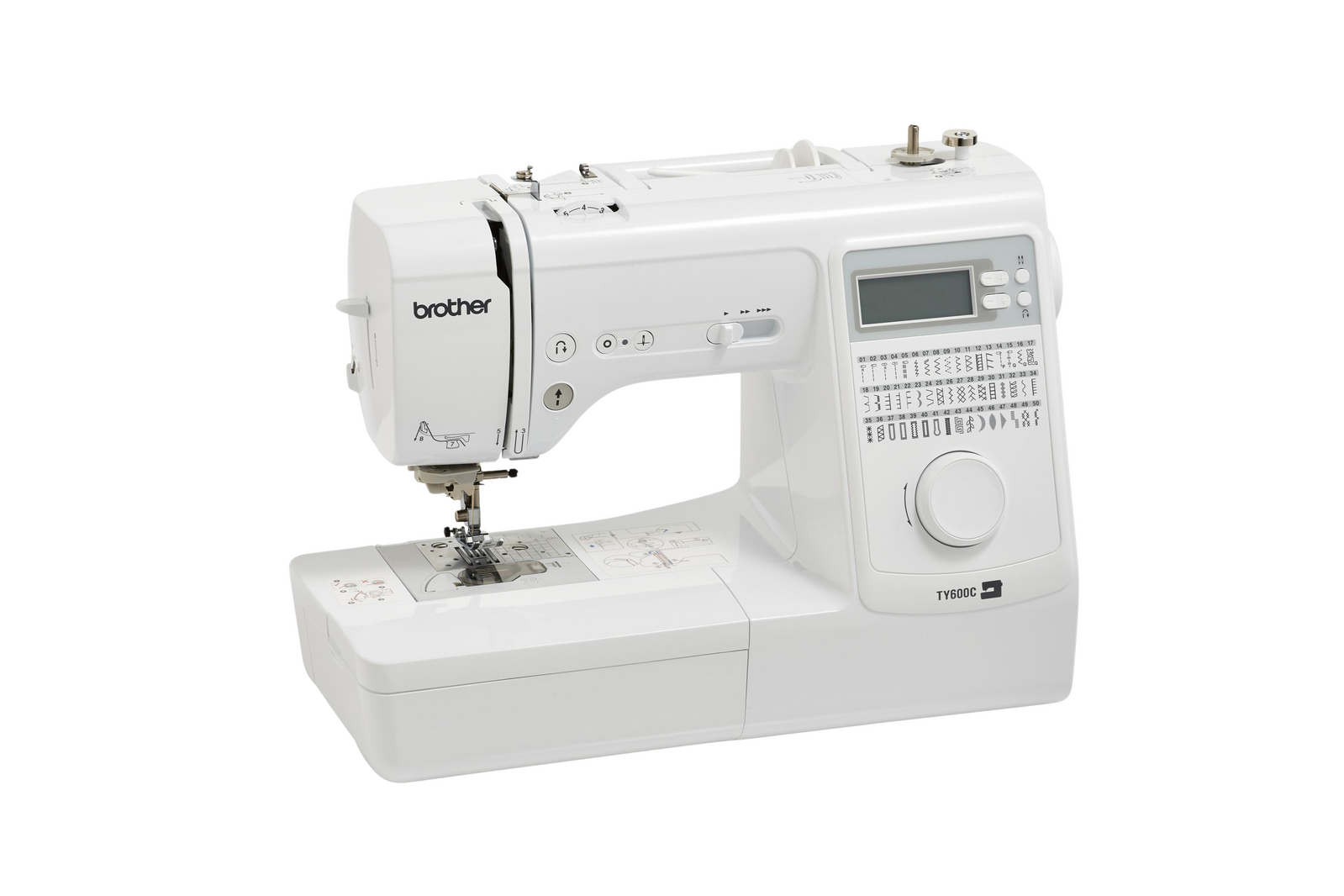 Brother TY600C Computerised Sewing Machine 50 Stitch Heavy Fabric