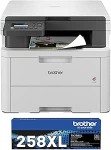 Brother DCP-L3520CDW A4 Color Laser MFP Printer+BONUS: TN258XL High Yield Black Toner (3K)