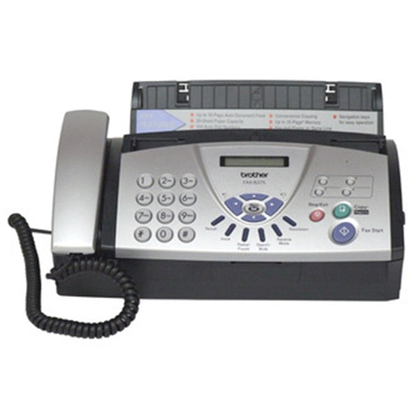 Brother Fax-827S Plain Paper Fax Machine Printer+Telephone Handset [Fax827S]