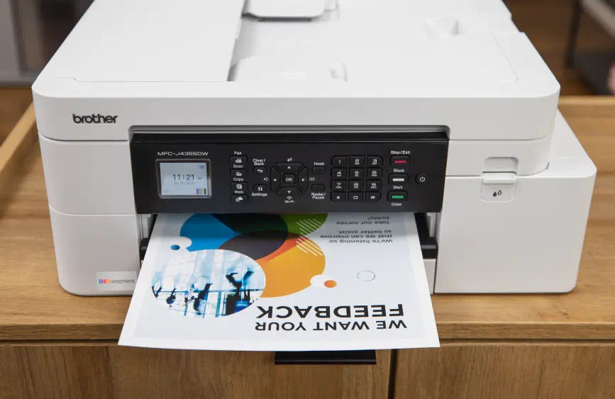 *NEW!* Brother MFC-J4355DW Colour Inkjet All-in-One Printer – WiFi, Duplex & High Yield Starters