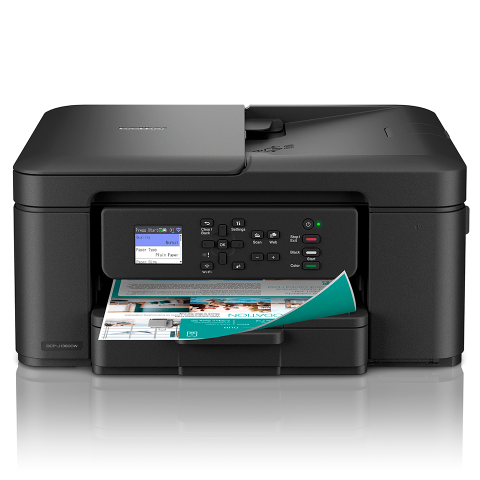 *NEW!* Brother DCP-J1360DW Colour Inkjet A4 Multi-Function Printer+ADF /w LC531 Ink Set