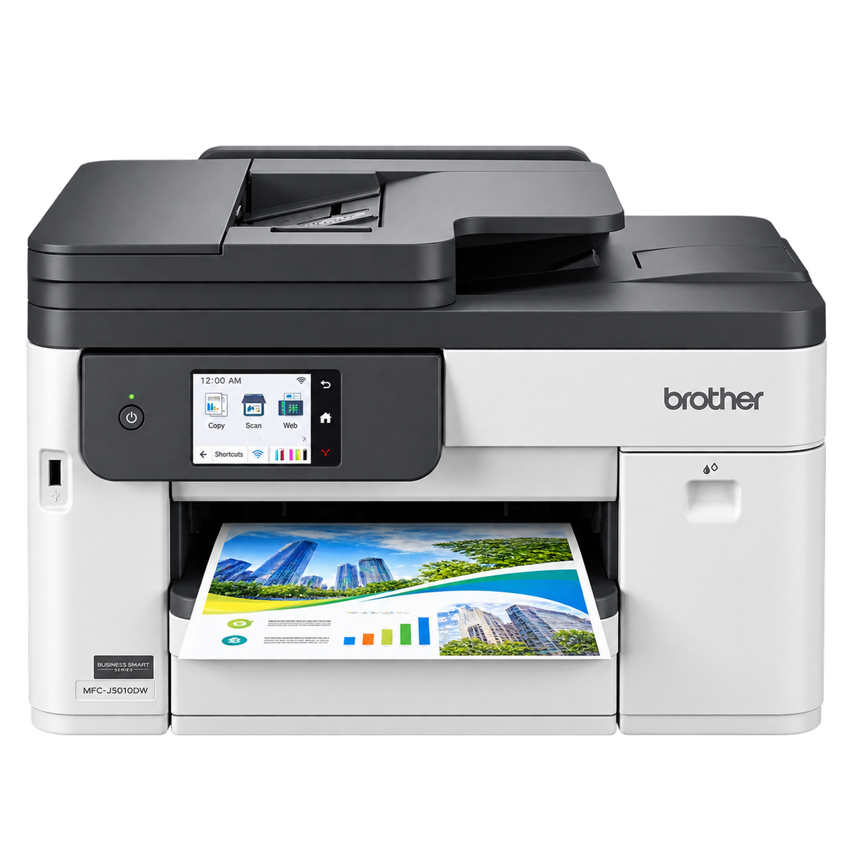 Brother MFC-J5010DW INKvestment A4 Colour Inkjet Multi-Function Printer LC536 Ink Set (NZ)