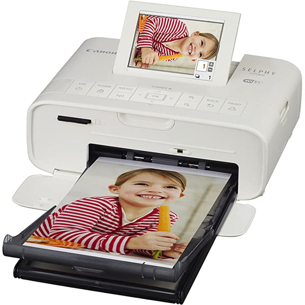 Canon Selphy Cp1300/cp1300Wh Portable/mobile Colour Photo Wi-Fi Printer [White] Inkjet Single