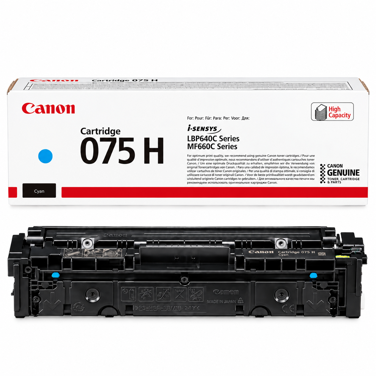 Genuine Canon CART075H High Capacity Black Toner Cartridge 6369C003 (3.5K)