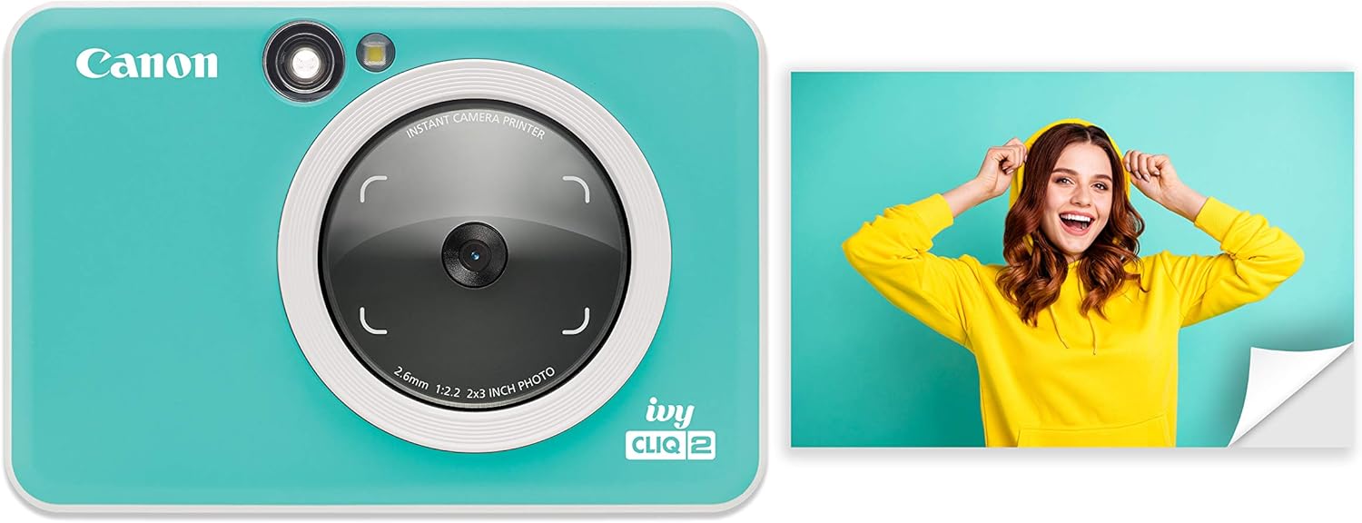 Canon Ivy Cliq Instant Photo Camera Canon Canon Ivy CLIQ2 Digital