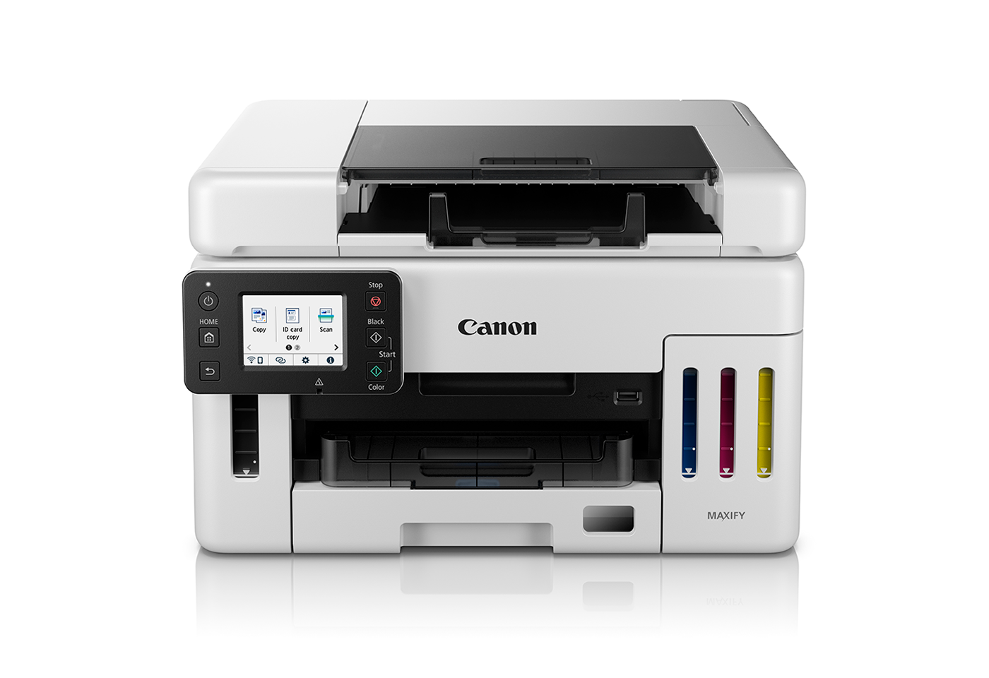 Canon MegaTank GX6560 3-in-1 Multifunction Ink Tank Printer GI66 Ink Bottle - Space Saver