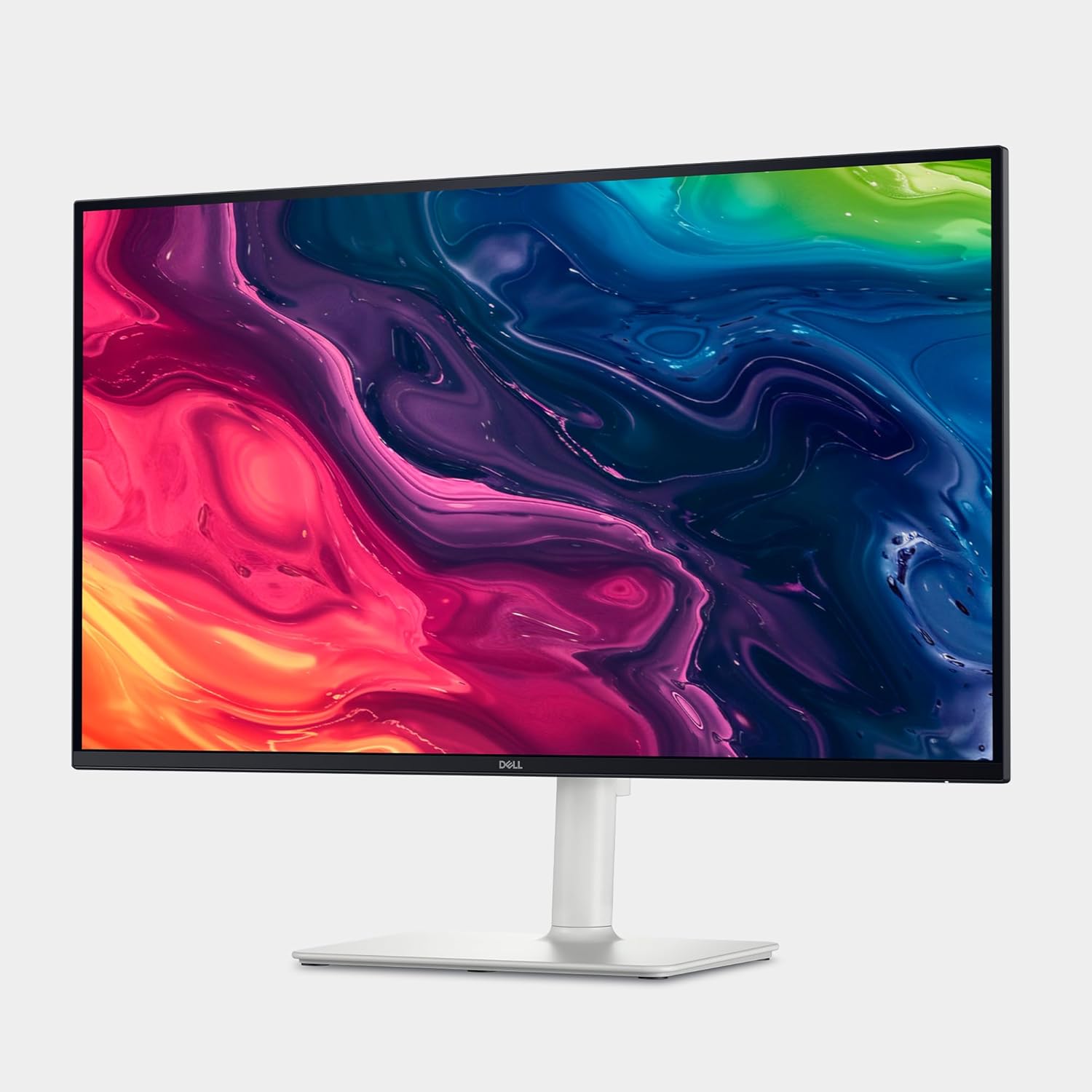 Dell 27" Plus 4K Monitor S2725QS (3840 x 2160) 120Hz IPS Display+Built-in Speakers Height Adjustable - Ash White