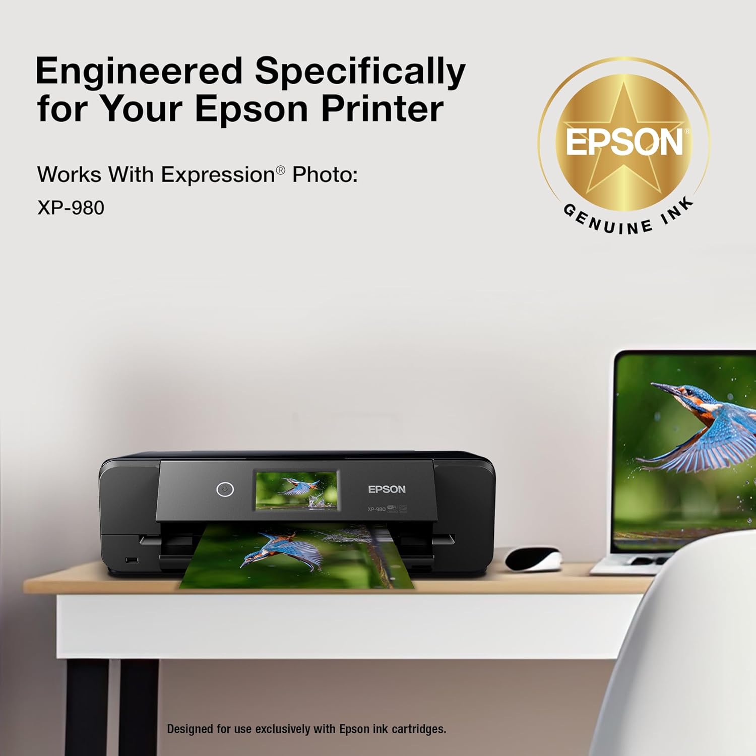EPSON #279 Claria Photo HD Ink Standard Capacity 5 Color Cartridge Combo Pack (T279920-S) for Expression Photo XP-980