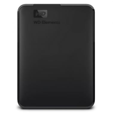 WD Elements 1TB USB 2.0 External Hard Drive WDBAAU0010HBK-01 Portable Storage