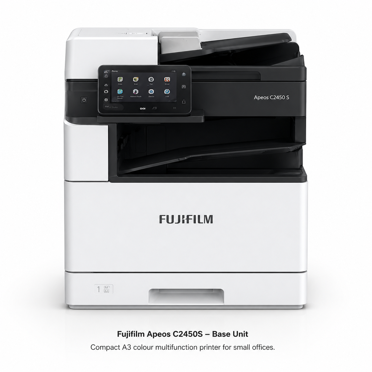Bundle: Fujifilm Apeos C2061 A3 MFP Copier+1 Tray Module+Cabinet EC105009