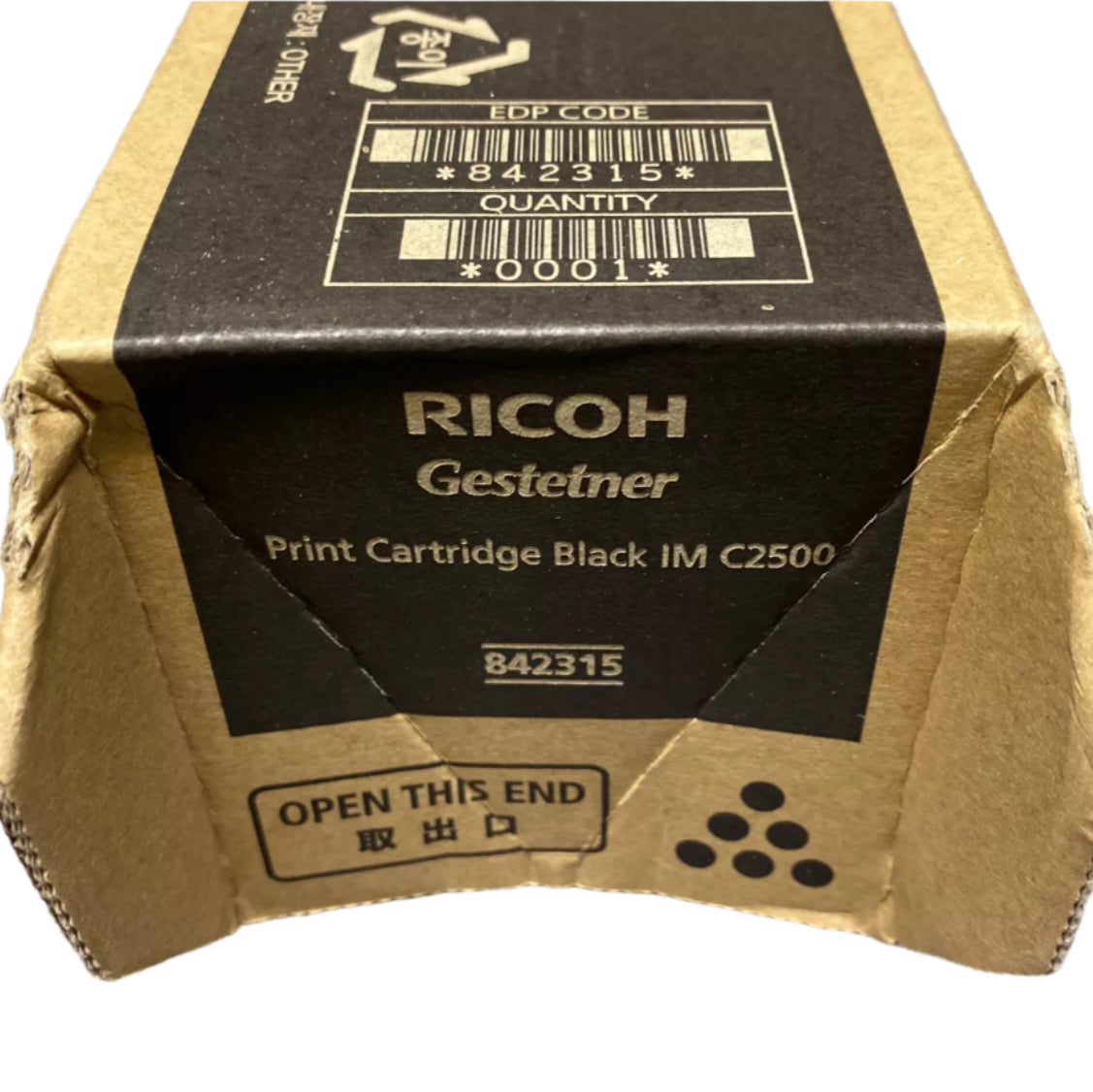 Genuine Ricoh 842315 Black Toner Cartridge for IM C2000 C2500H (16.5K)
