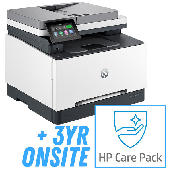 BUNDLE: HP Colour LaserJet Pro MFP 3301fdw A4 Wireless Colour Laser All-in-1 Printer+3-Year Warranty(UG482E)