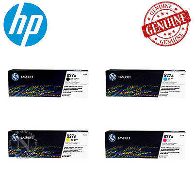 Bundle: 4x Pack Genuine HP CF300A CF301A CF302A CF303A Toner Cartridge Set #827A
