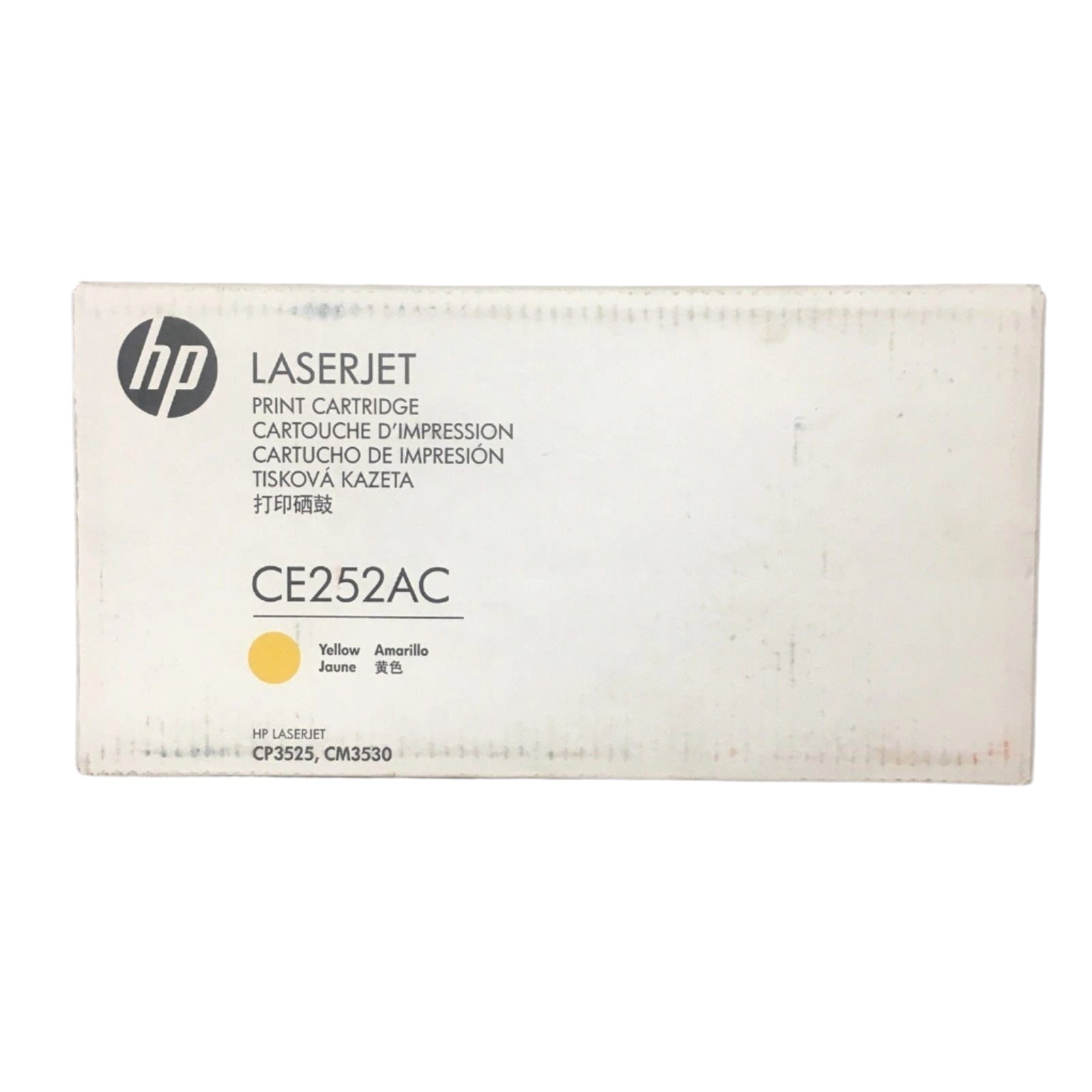 *CLEAR!* Genuine HP #504A Yellow Toner Cartridge for Color LaserJet CP3525 CM3530 CE252A (7K)