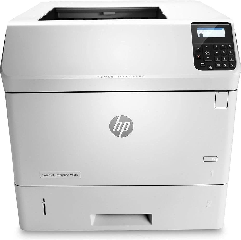 *Clear!* HP LaserJet Enterprise M604DN A4 Mono Laser Printer 52PPM Network Duplex - E6B68A