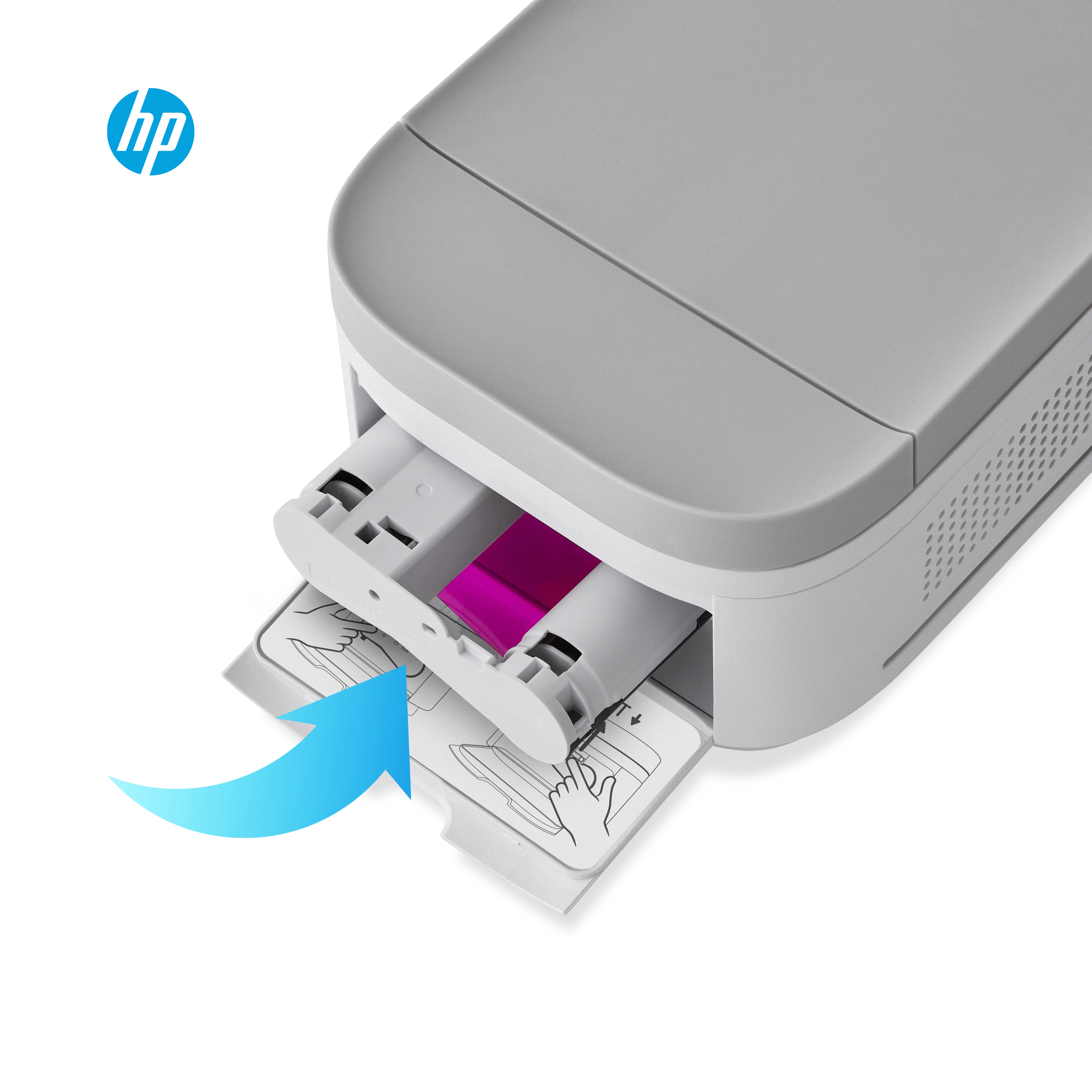 *NEW!* HP Sprocket Studio Plus Photo Printer - Prints 4x6 inch Photos from Your iOS & Android Device