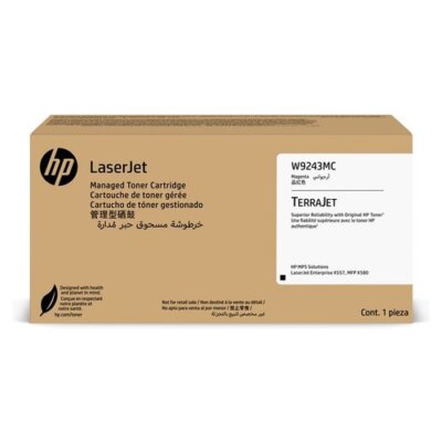 Genuine HP W9243MC Magenta Managed Toner Cartridge for Color LaserJet Enterprise X55745dn (14K)