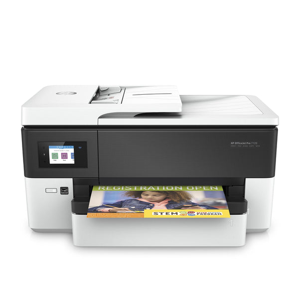 Hp Officejet Pro 7720 A3 Wide Format All-In-One Printer+Wi-Fi+Adf (P/n:y0S18A) Laser Printer