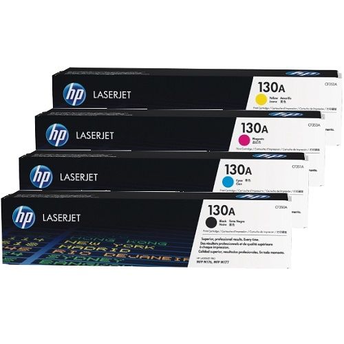 HP Genuine Toner Cartridge CF350A/CF351A/CF352A/CF353A for Color LaserJet Pro M153 / M176n / M177fw