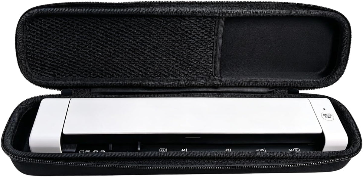 Hard EVA Carrying Case for Brother DS-640 DS-720D DS-740D DS-940DW Portable Document Scanners – Black