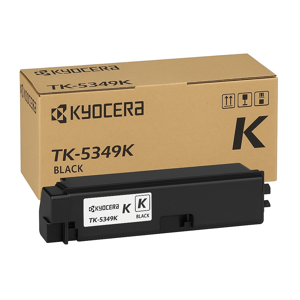Genuine Kyocera TK-5349K Black Toner Cartridge for TASKalfa 352ci (17K)